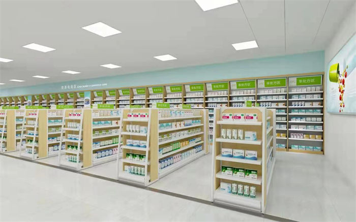 药店货架