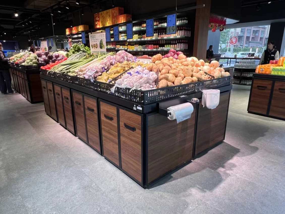 蔬果货架案例